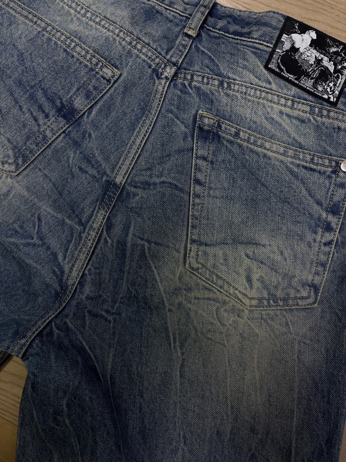 데님팬츠-Size29/넉넉핏 상품이미지4