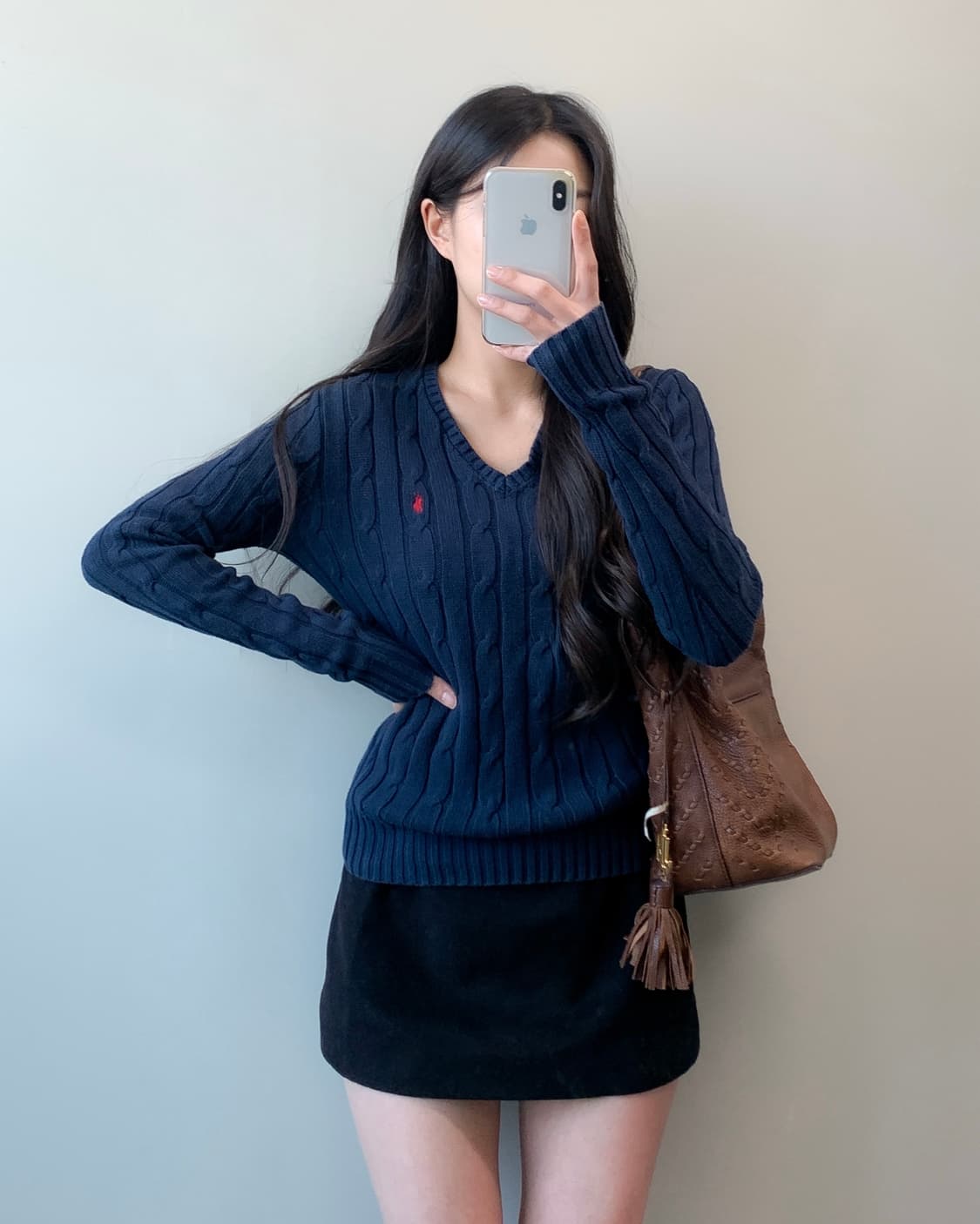 폴로 신형 브이넥 니트 상품이미지2