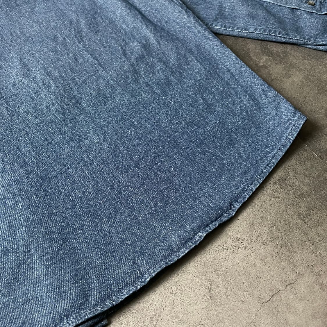 WRANGLER 랭글러 빈티지 코튼 데님 워크 셔츠 A00626 상품이미지8