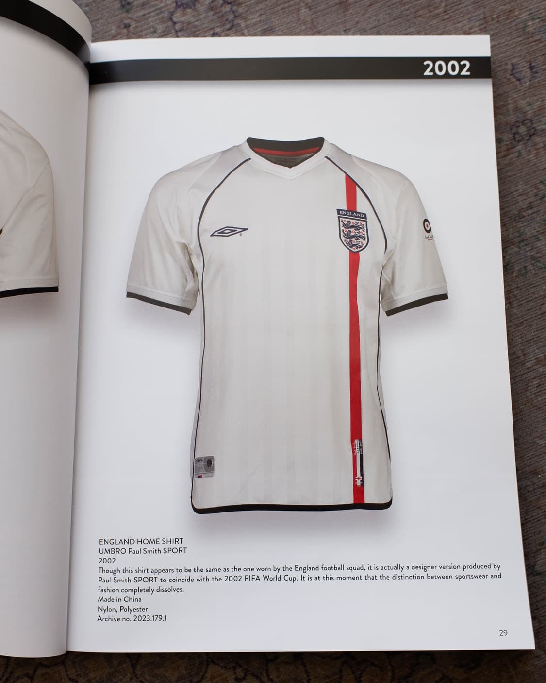 2002 Umbro X Paul Smith england 상품이미지9
