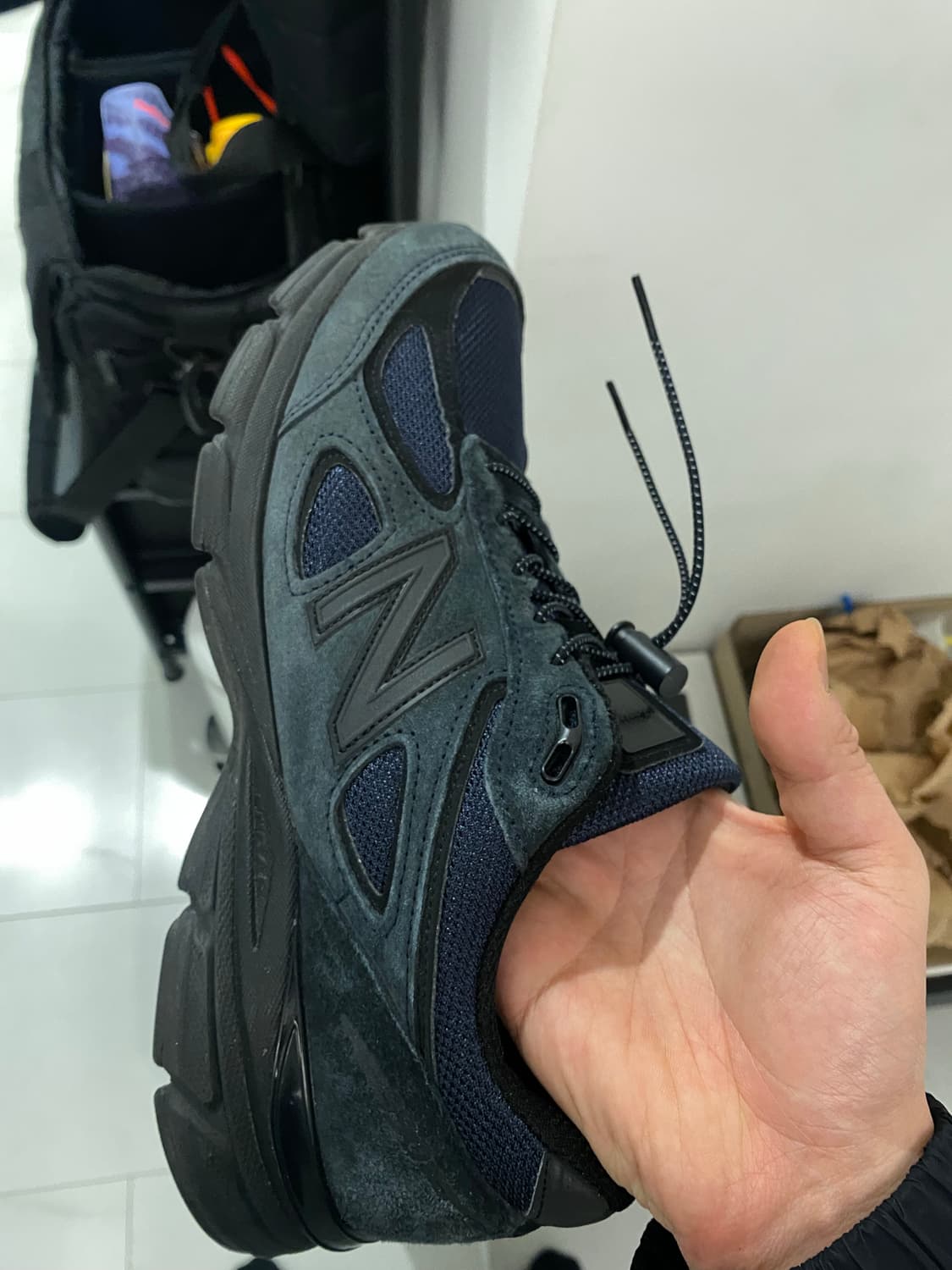 자운드 990v4 네이비 285 상품이미지7