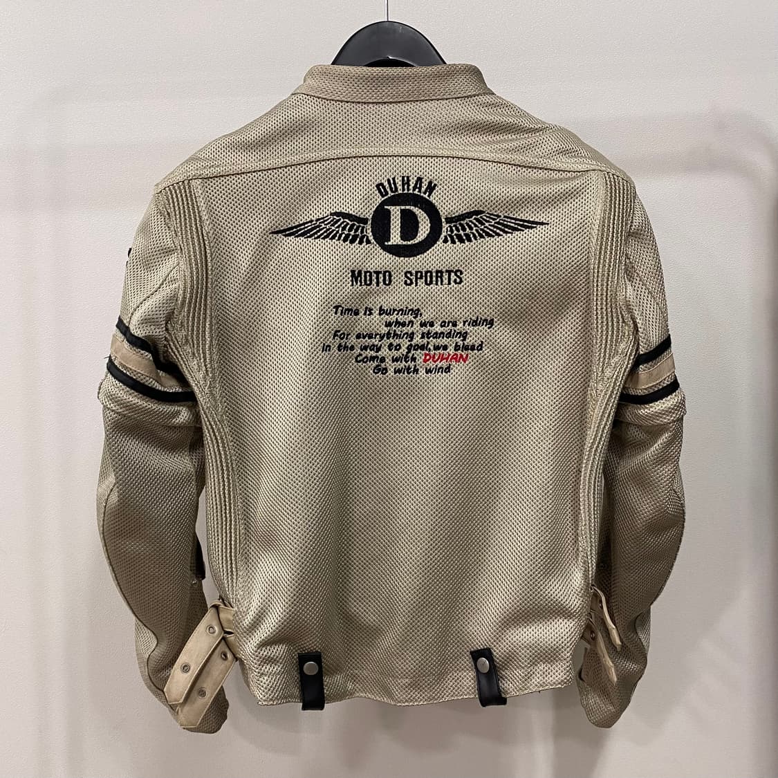 DUHAN 해체주의 모터사이클 레이싱 자켓 상품이미지2