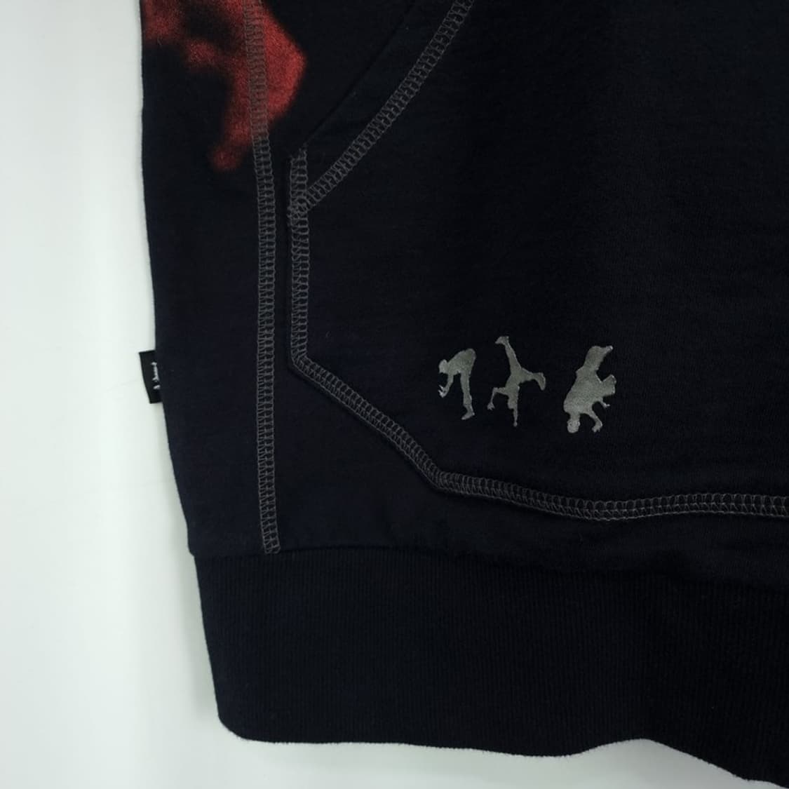 [푸부] 올드스쿨 빈티지 그래픽 프린팅 스웻 후드 베스트 M18270 상품이미지7