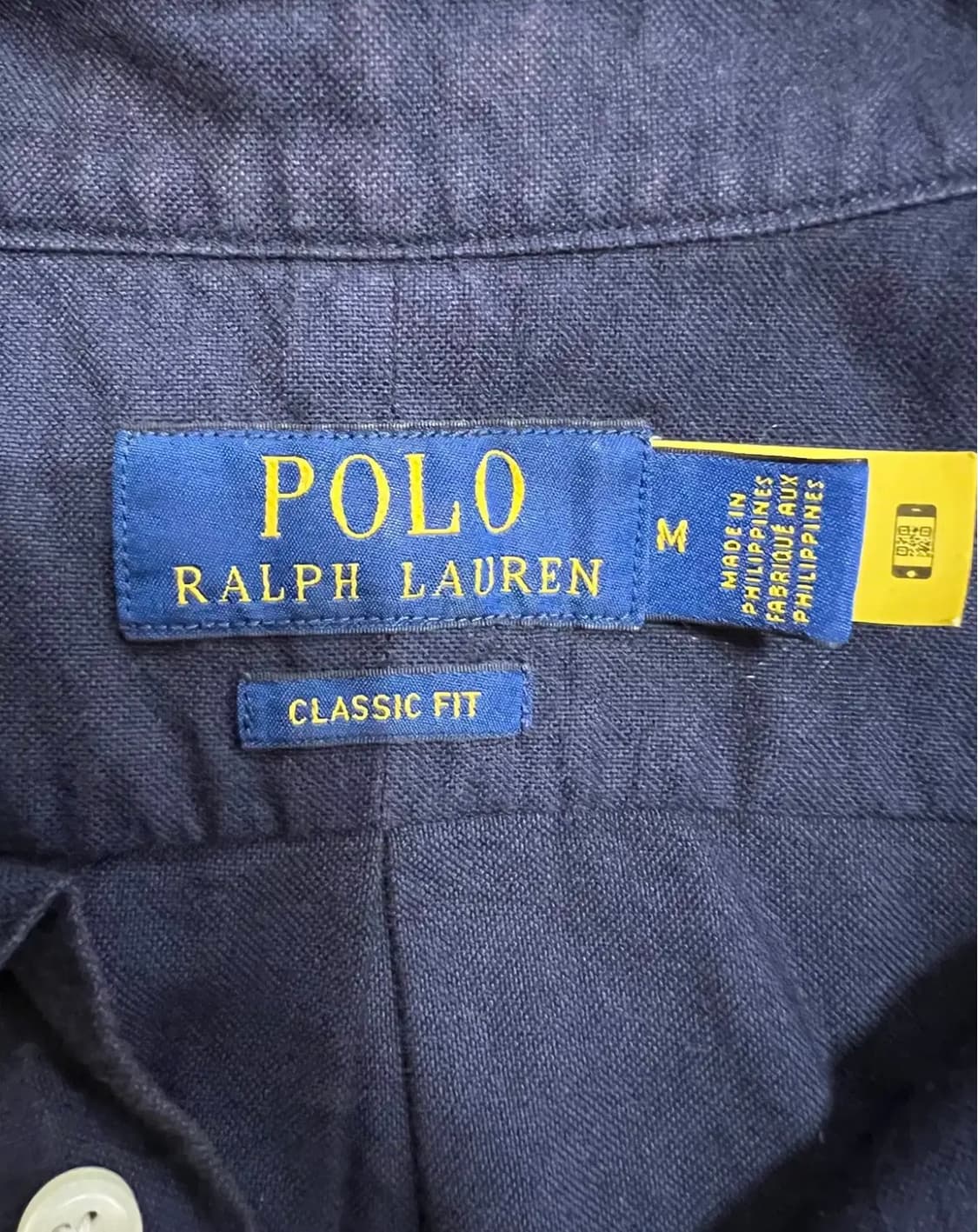 폴로랄프로렌 남성 네이비 코튼반팔셔츠 M 상품이미지5