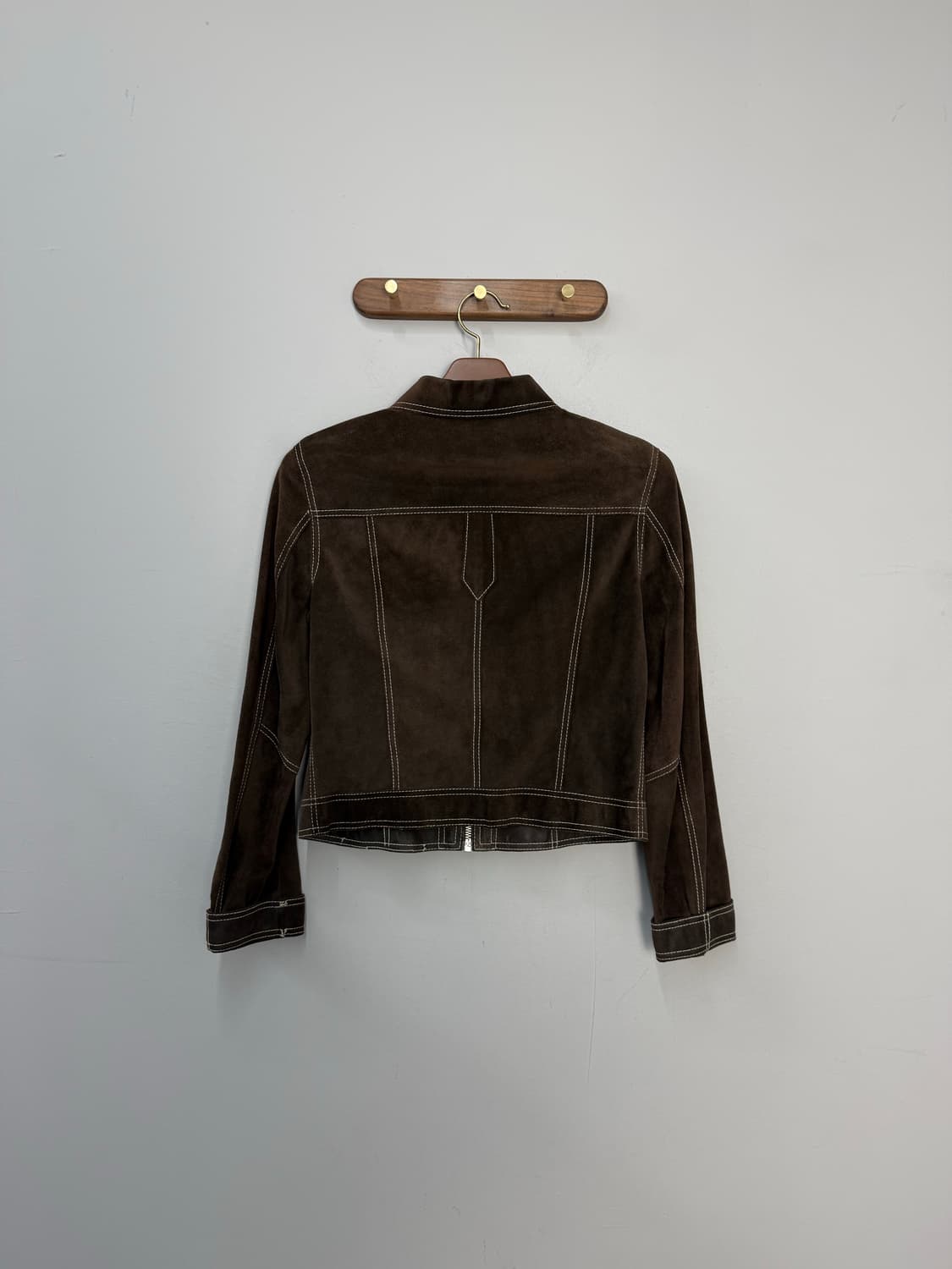 휴고보스 스웨이드 스티치 트러커 자켓 H2021 상품이미지4