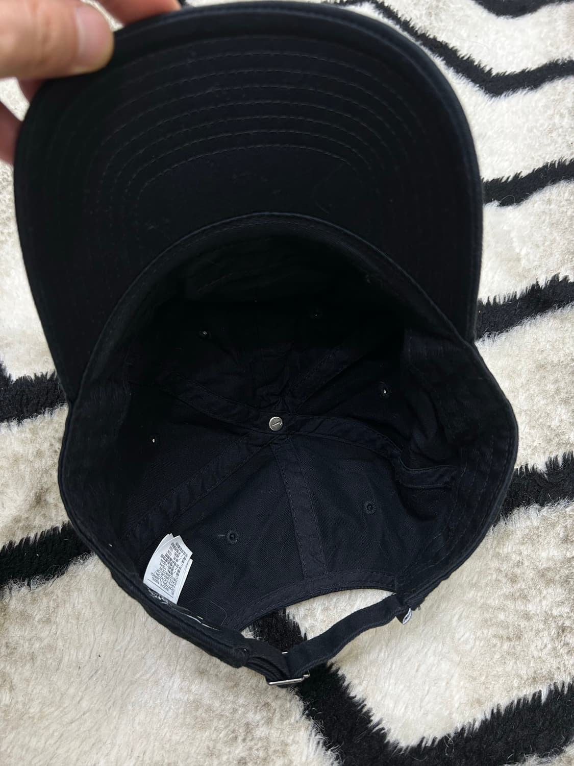 나이키 스우시 볼캡/블랙 상품이미지3