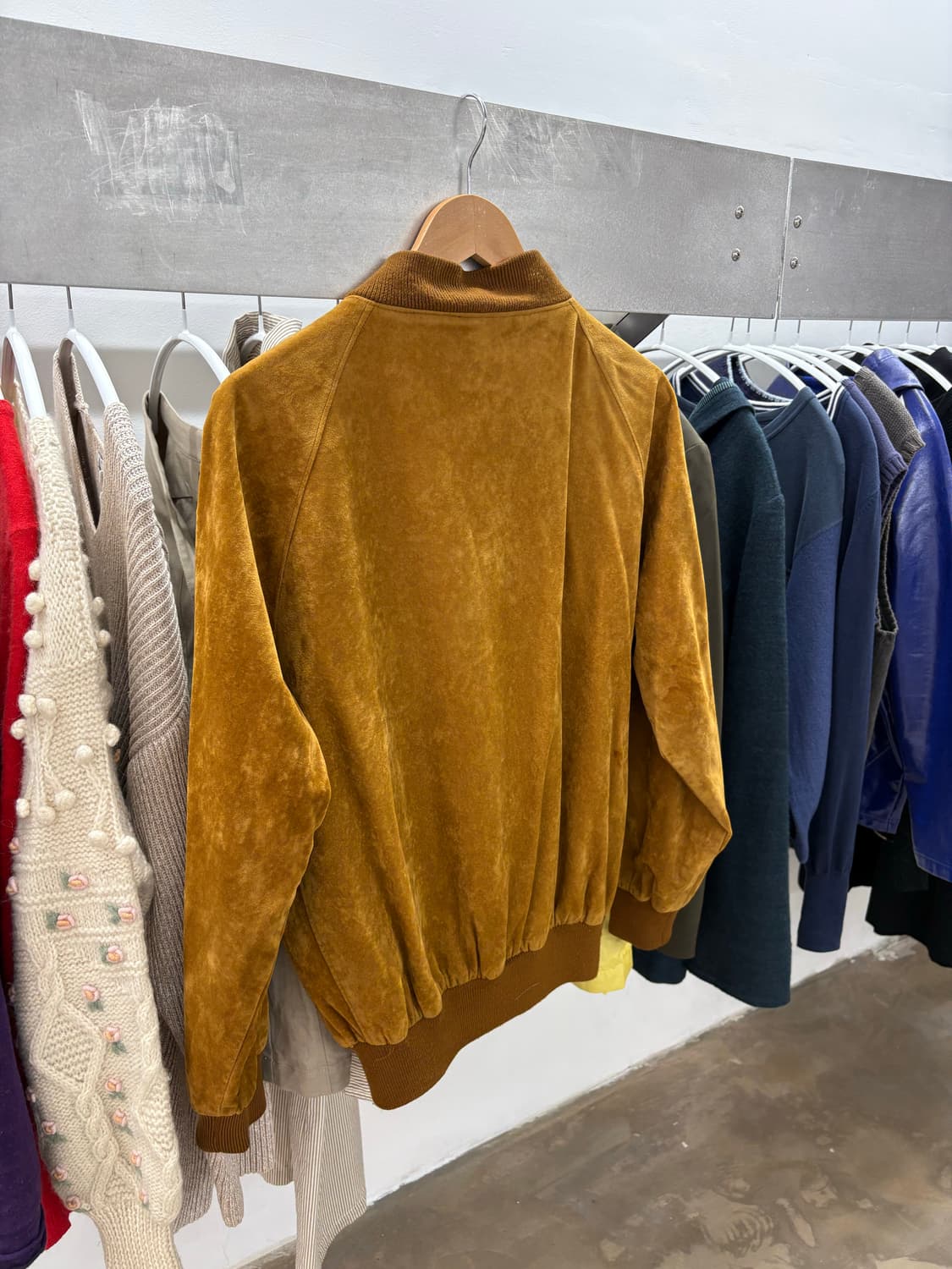 Vintage 스웨이드 자켓 상품이미지2