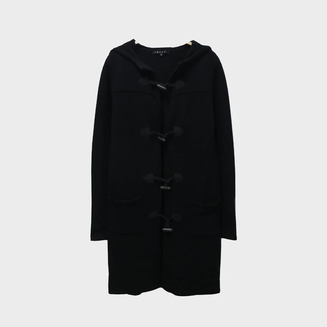 띠어리 캐시미어 울 혼방 떡볶이 버클 가디건 61522 상품이미지1