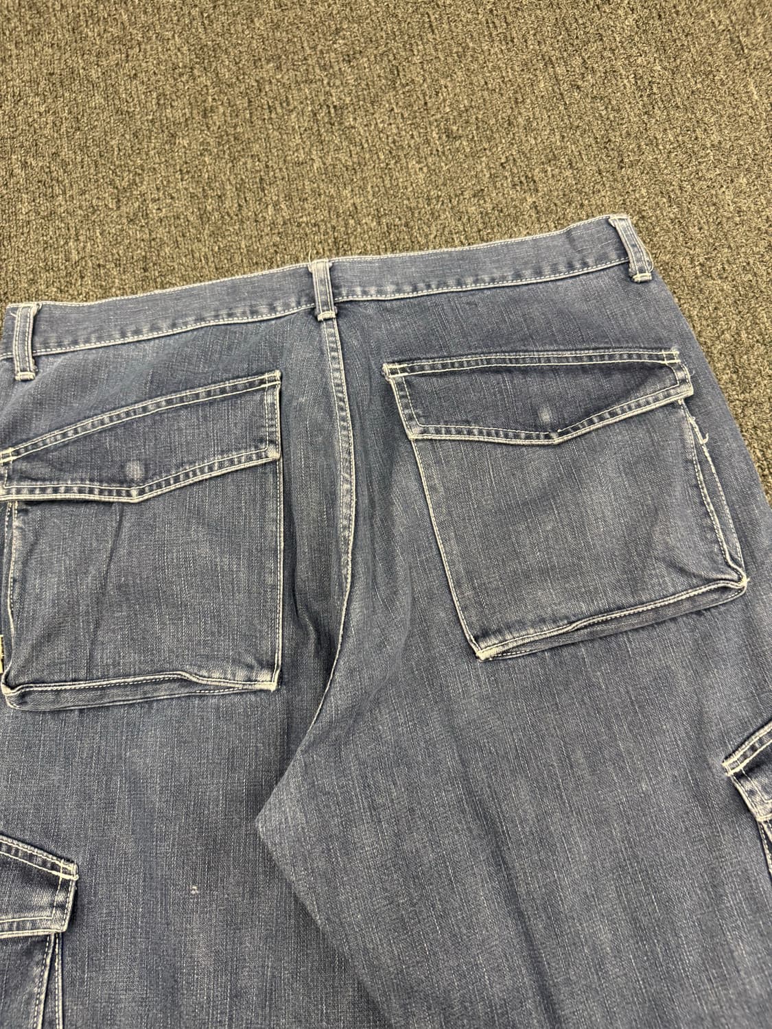 XL) Proceedrebels 빈티지 데님카고팬츠 상품이미지8