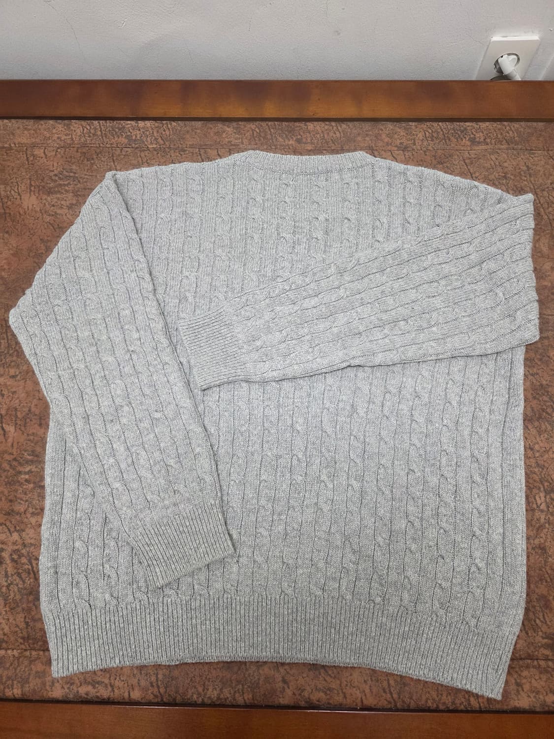 테이크이지 오버핏 케이블 니트 M 상품이미지6