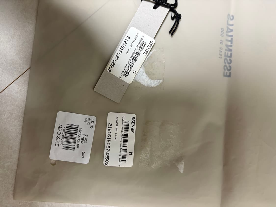 피어오브갓 에센셜 에센스 니트 린넨 m 상품이미지6