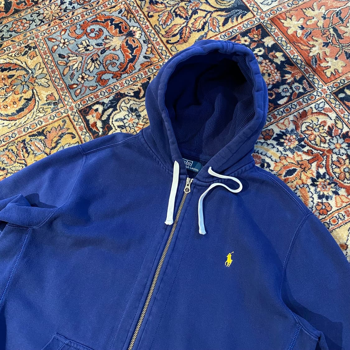 🌊Polo thermal hoodie navy L 상품이미지3