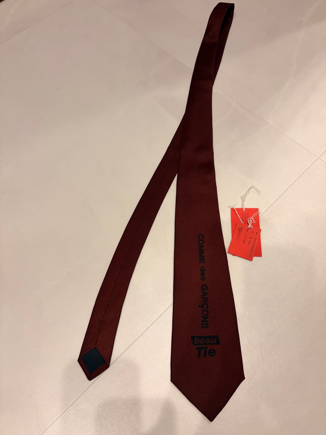 새상품 꼼데가르송 넥타이 상품이미지1