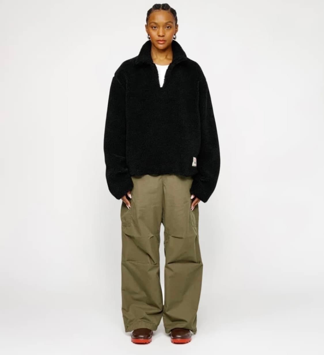 [M] 스투시 아워레가시 러너 플리스 풀오버 상품이미지3