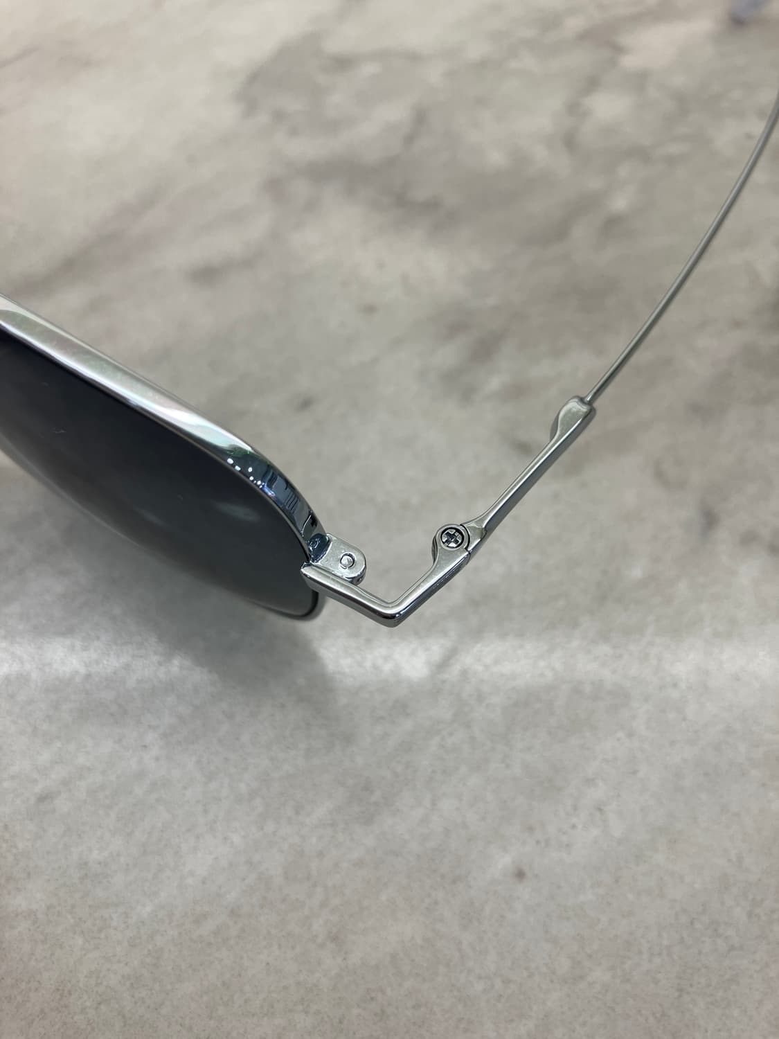 JW EYEWEAR 실버 와이드 웰링턴 메탈테 선글라스 상품이미지2