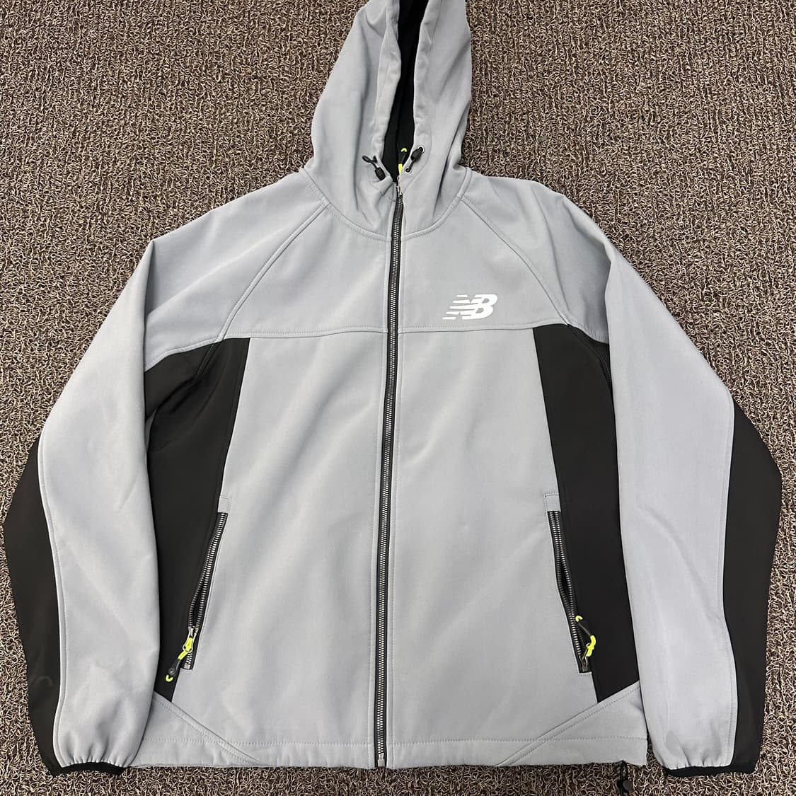뉴발란스 기모 후드집업 자켓 M 상품이미지1
