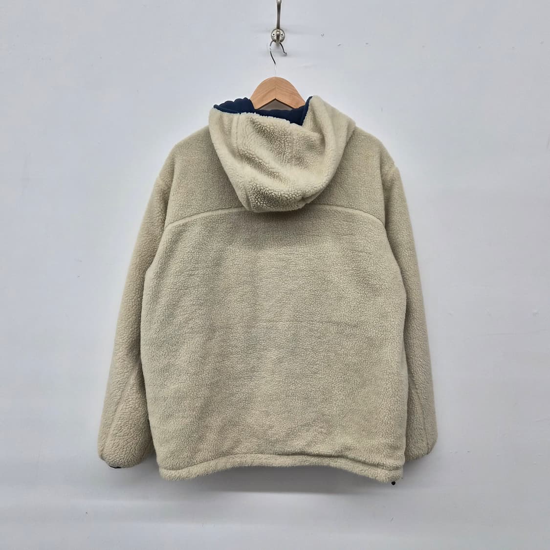 커버낫 양면 후리스 후드 집업 남성 L 상품이미지5