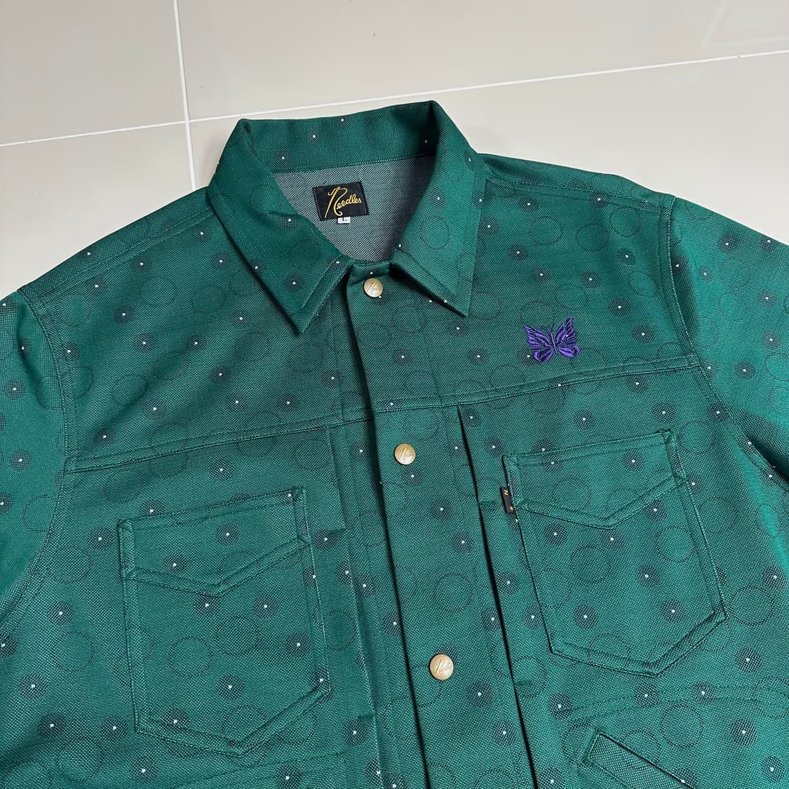 니들스 페니 자켓 그린 L사이즈 상품이미지2