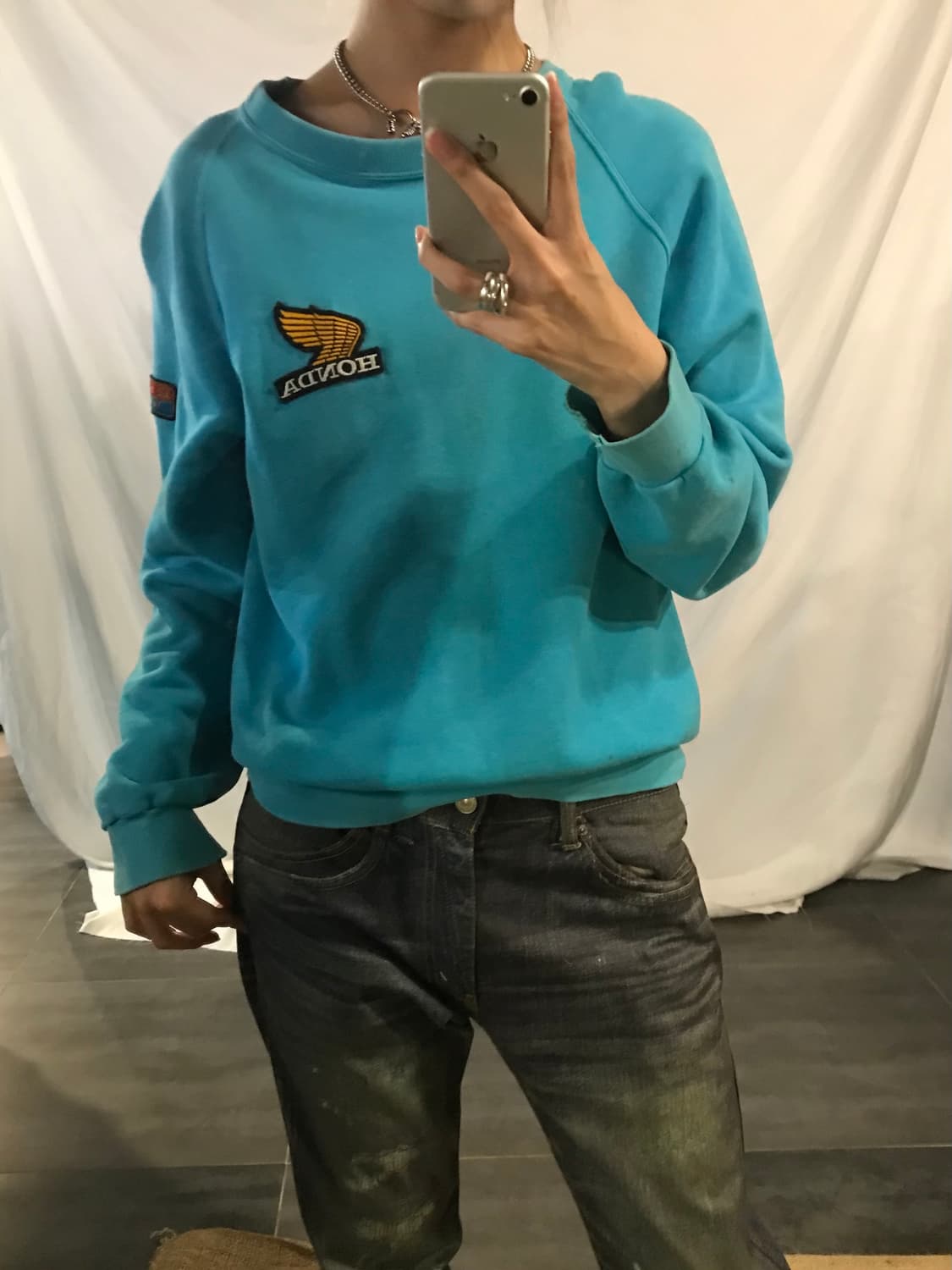 Honda Blue Sweatshirt 상품이미지7