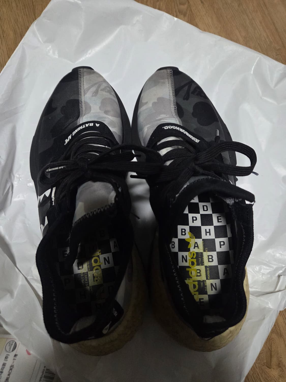 베이프 네이버후드 아디다스 콜라보 280 상품이미지4