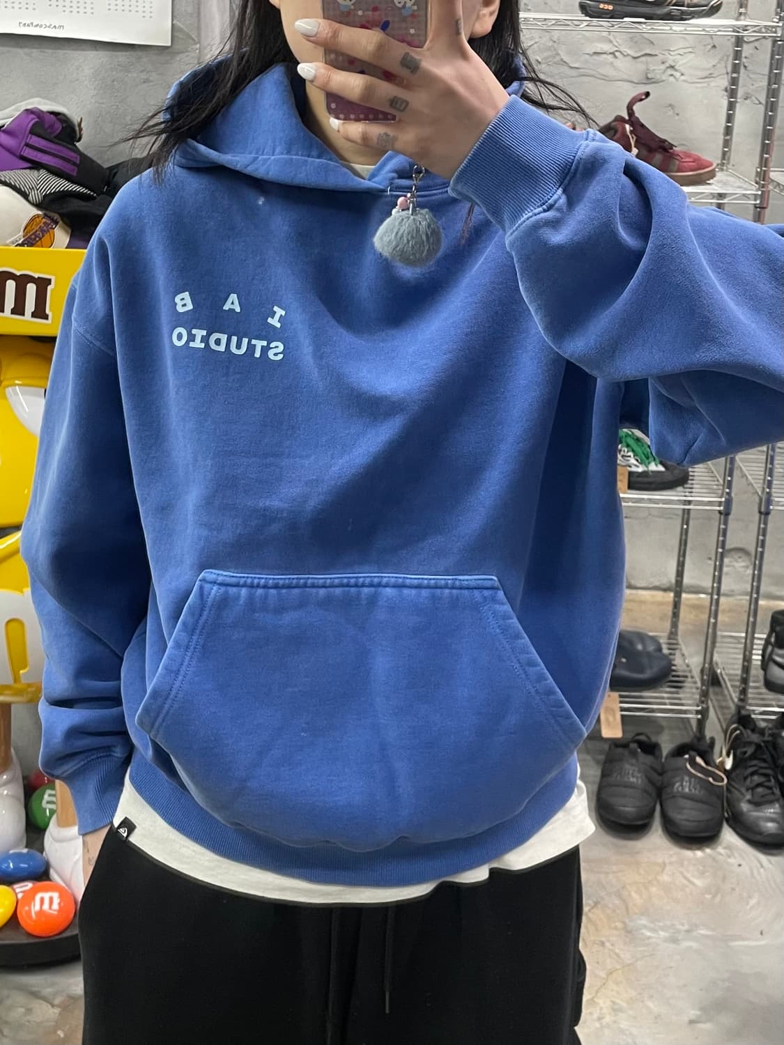 아이앱 스튜디오 피그먼트 스웻후드 상품이미지9