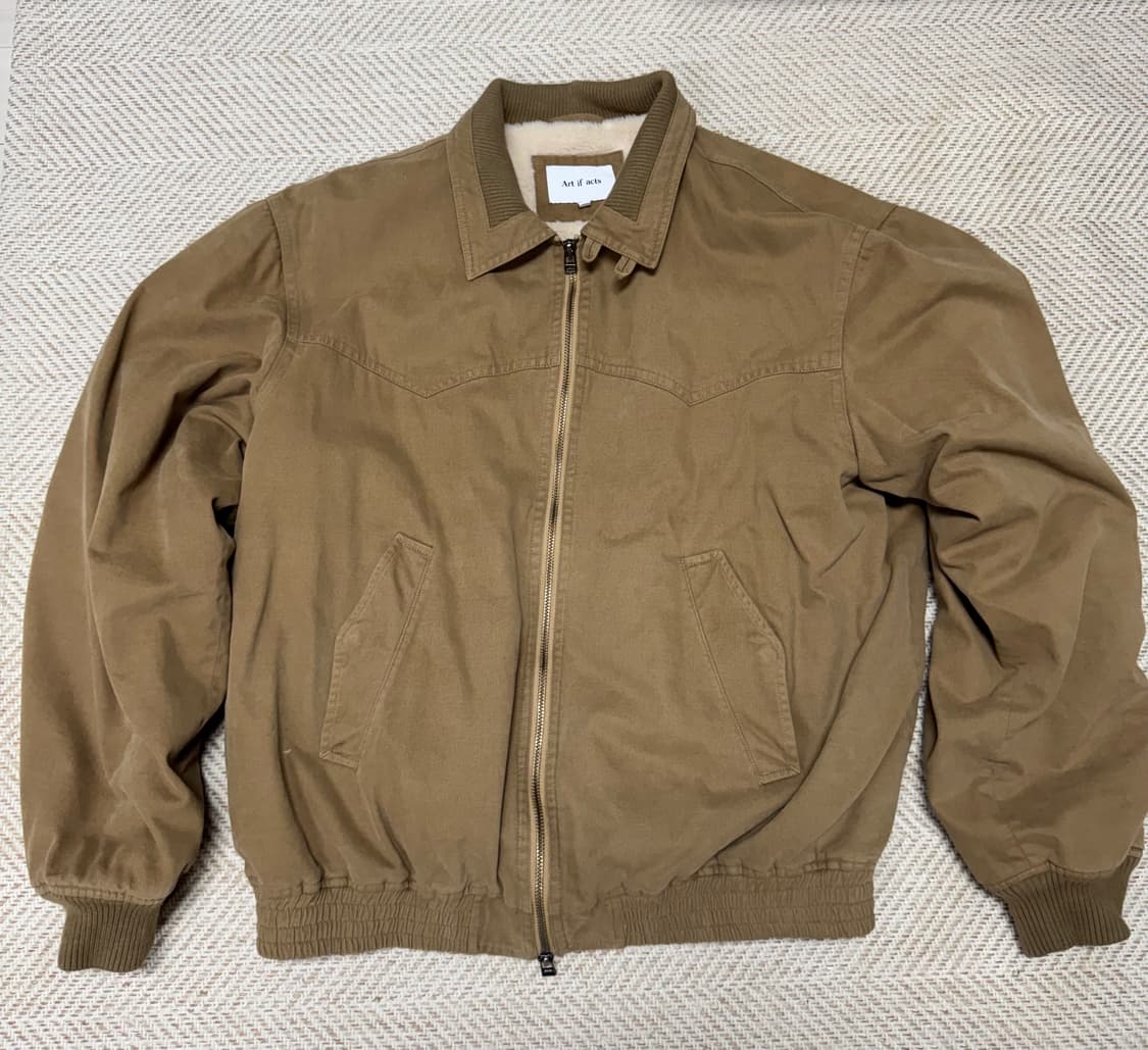 아트이프액츠 Sherpa Western Bomber Jacket (L) 상품이미지1