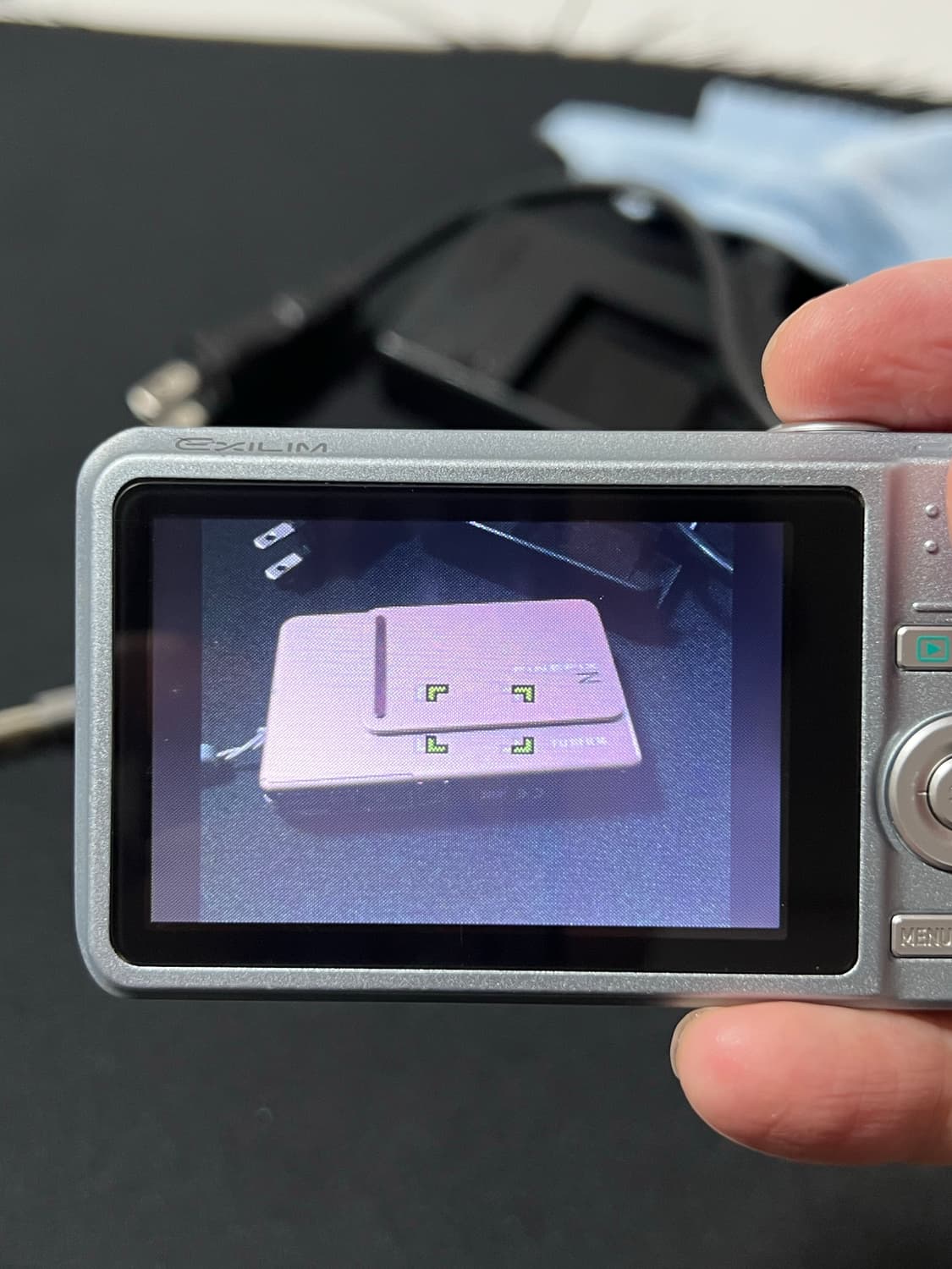 카리나,선미 채영 디카 카시오 엑슬림 ex-z80 스카이 블루 작례o 상품이미지9