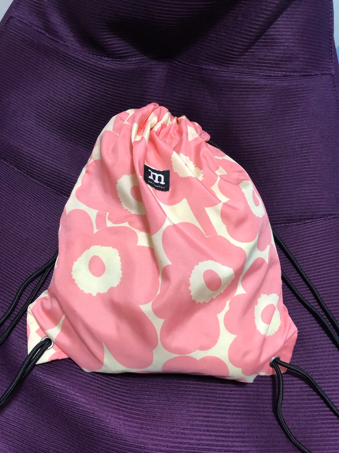 marimekko unikko 드로우스트링백 상품이미지1