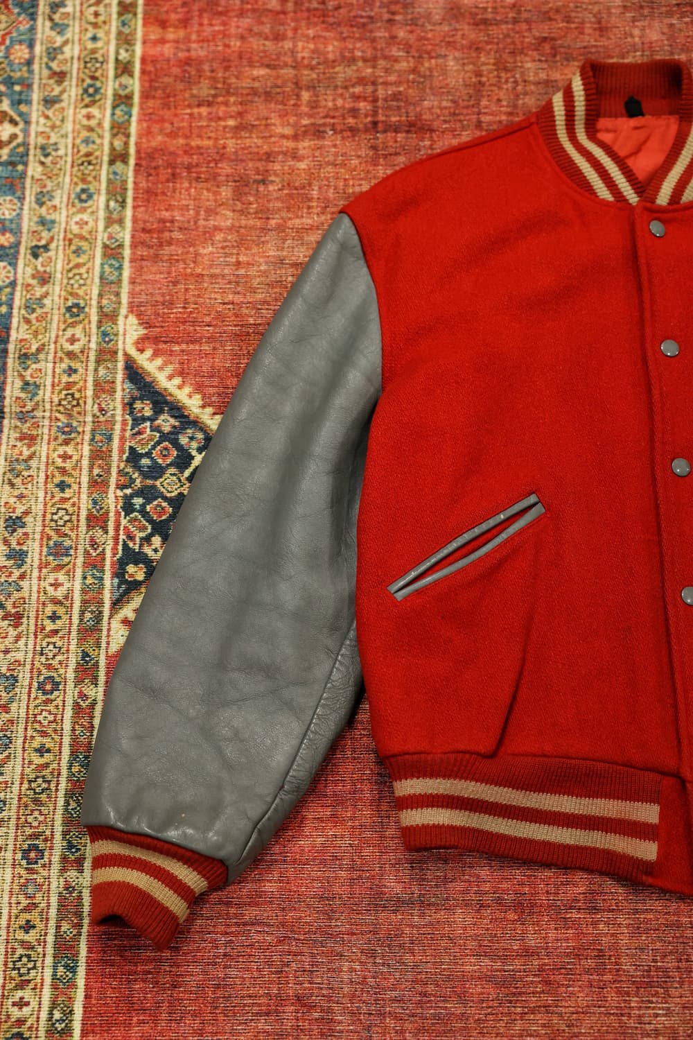 60s 빈티지 버트윈 바시티자켓 판매 상품이미지3