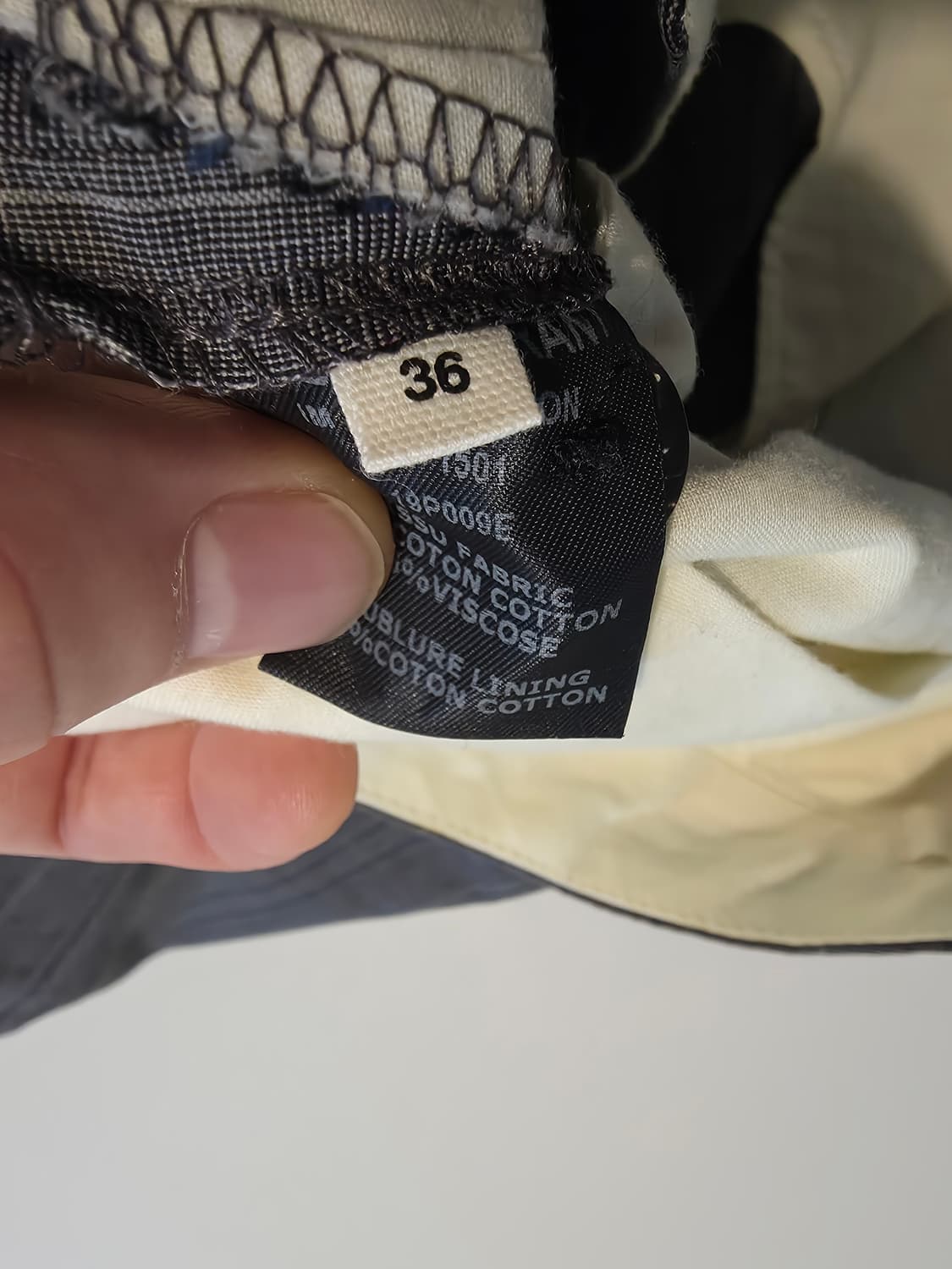 이자벨마랑 에뚜왈 체크 롤업 슬랙스 36사이즈 판매해요  상품이미지6