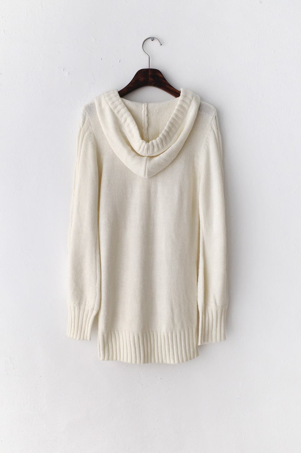 bubble hood long knit 상품이미지2