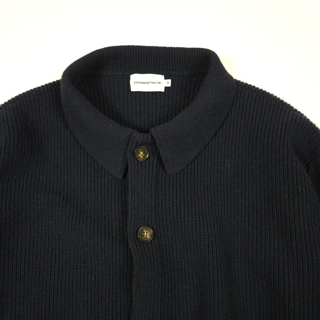 에스피오나지 헤비웨이트 네이비 가디건 상품이미지2