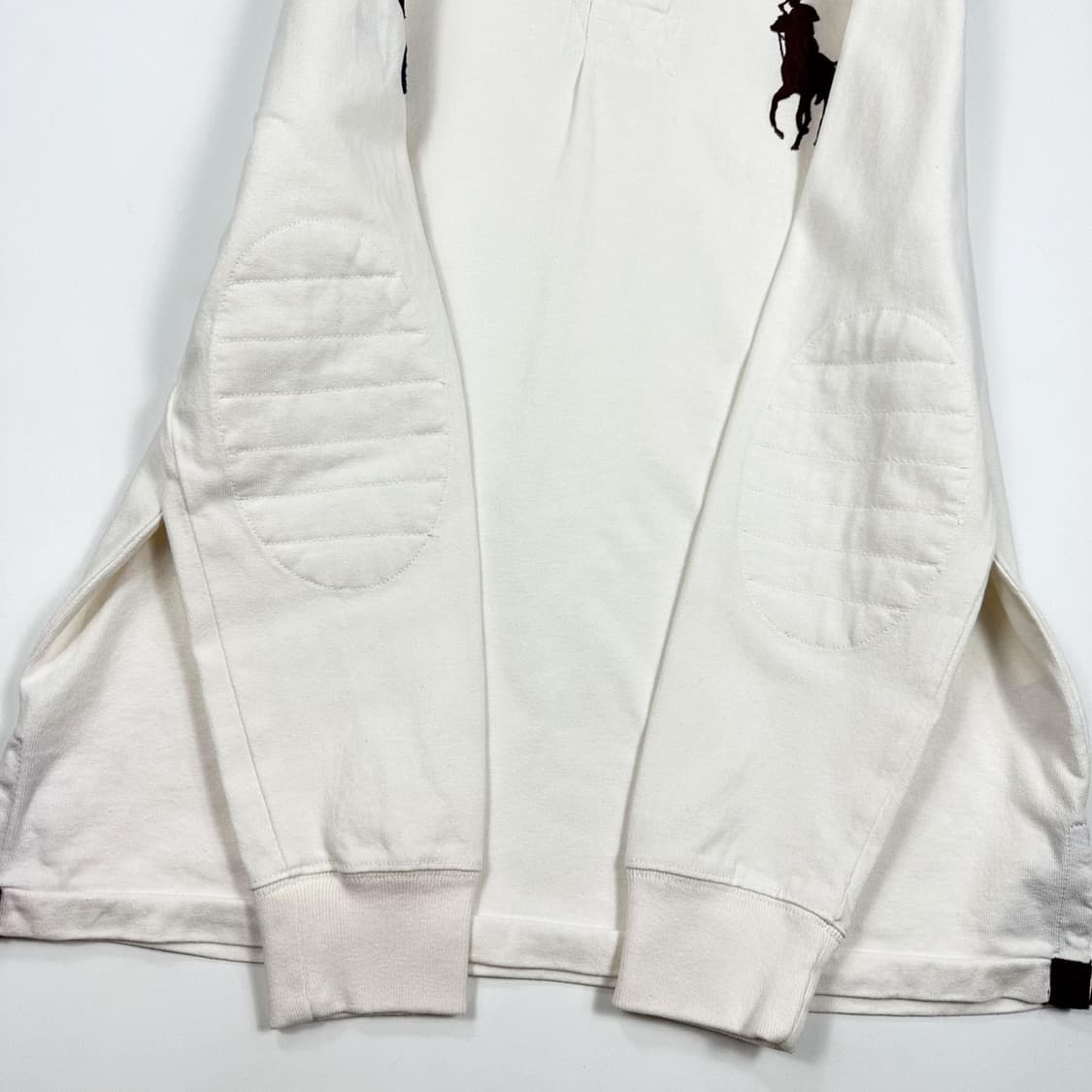 폴로 랄프로렌 포니 화이트 럭비티 맨투맨 (M) 상품이미지5