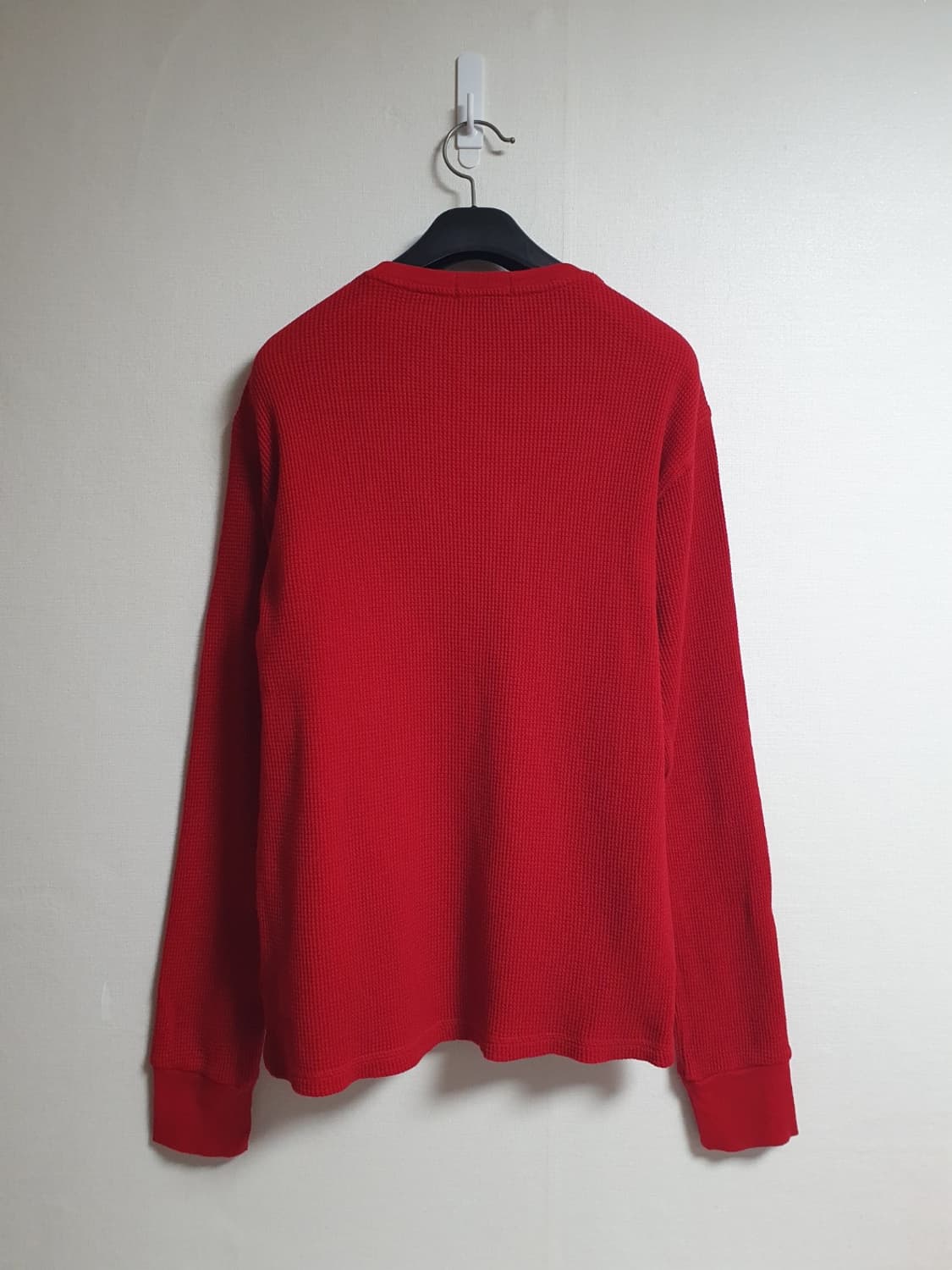 폴로랄프로렌 와플 니트 크루넥 롱슬리브 레드 L 상품이미지3