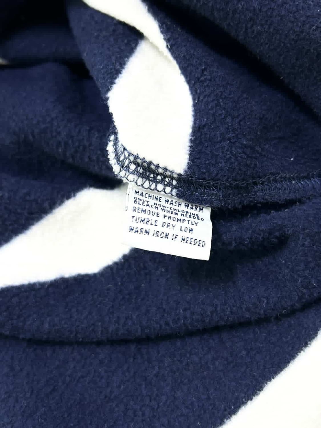 폴로 스몰로고 네이비 단가라 럭비티 상품이미지8