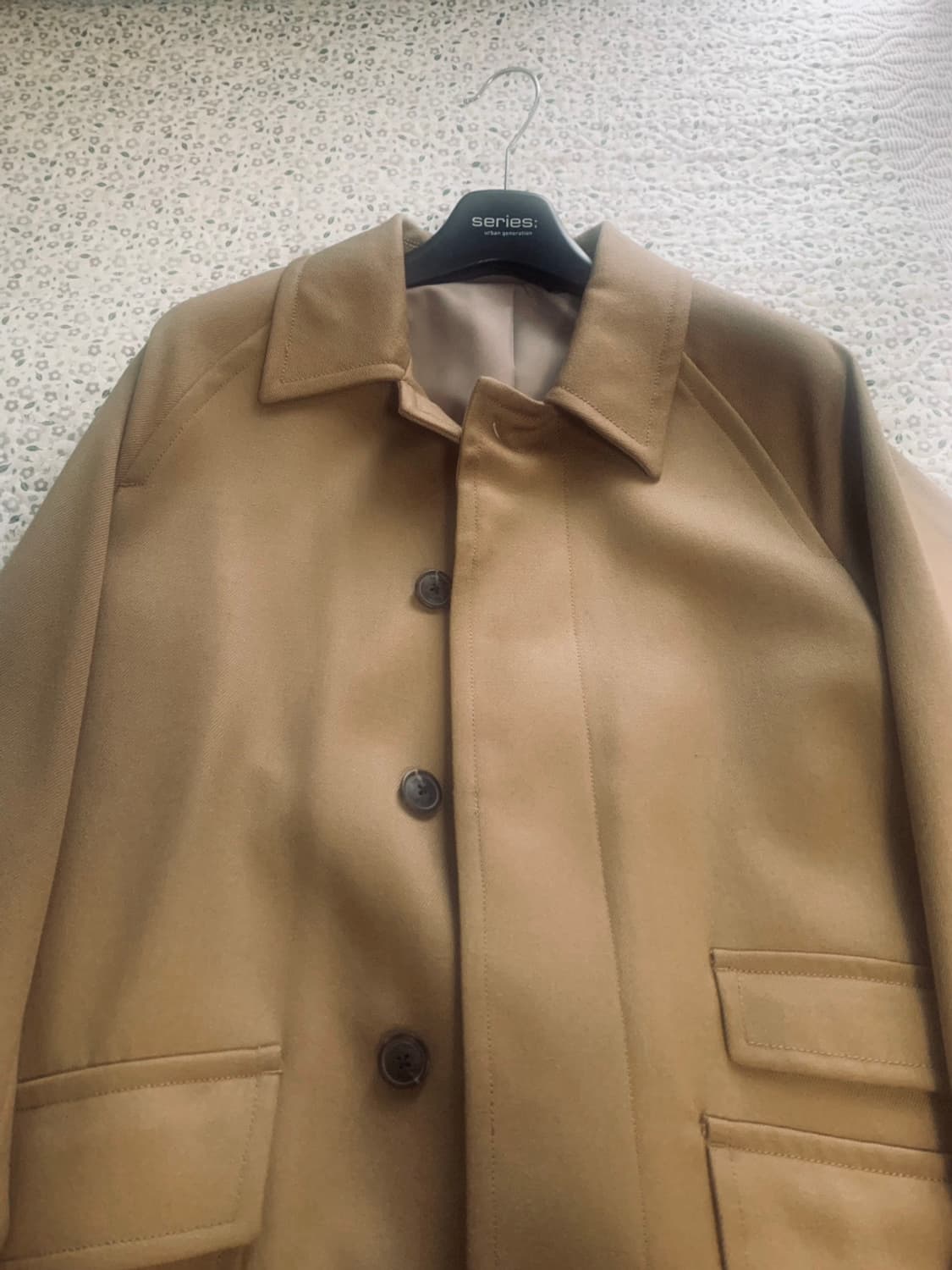 [95] 시리즈 트래블러 발마칸 트윌 코트 샌드 베이지 상품이미지7