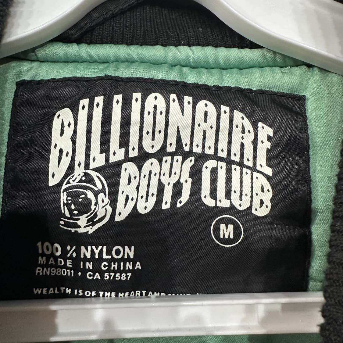 빌리네어보이즈클럽 플라이트 MA1 자켓 M 상품이미지4