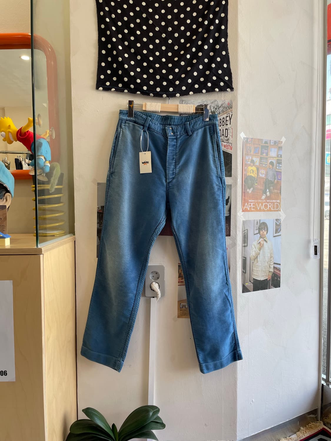 비즈빔 14ss 몰스킨 패스토랄 팬츠 (1size) 상품이미지1