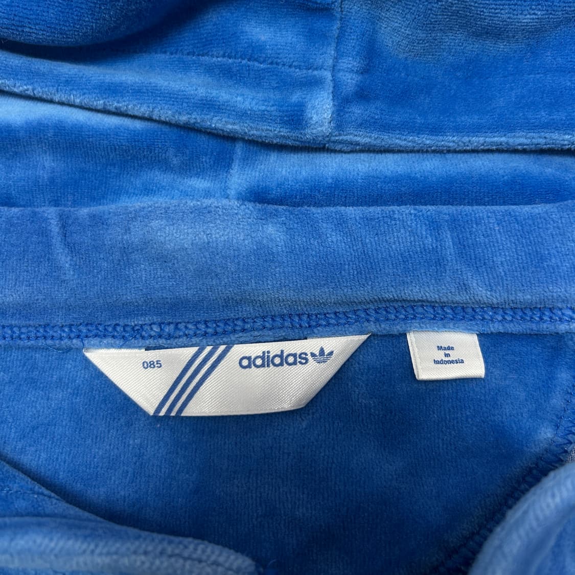 아디다스 파이어버드 벨루어 크롭 후드져지(85) 상품이미지2