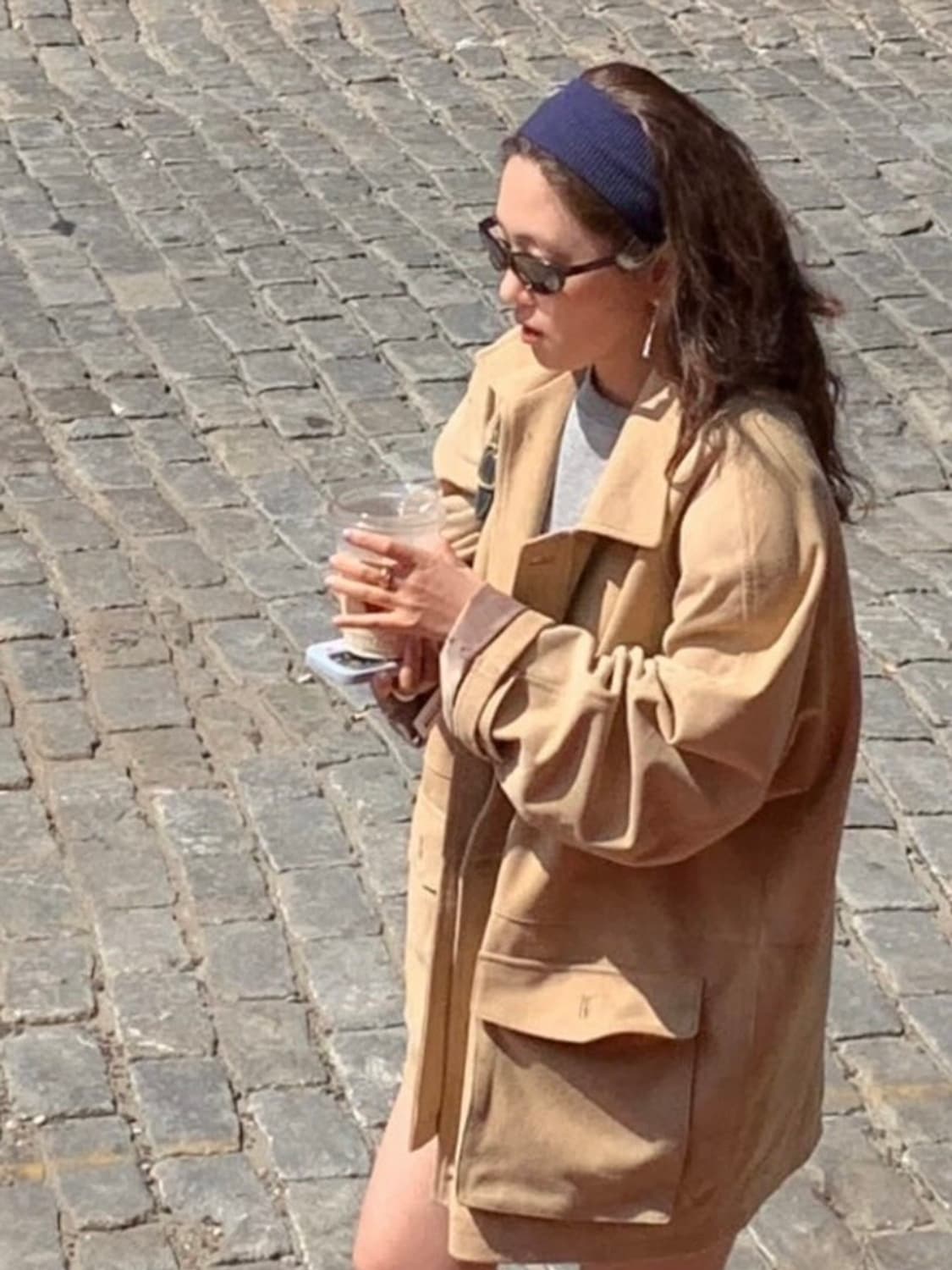 리본빛 WELLY SUEDE JACKET 스웨이드 자켓 상품이미지5