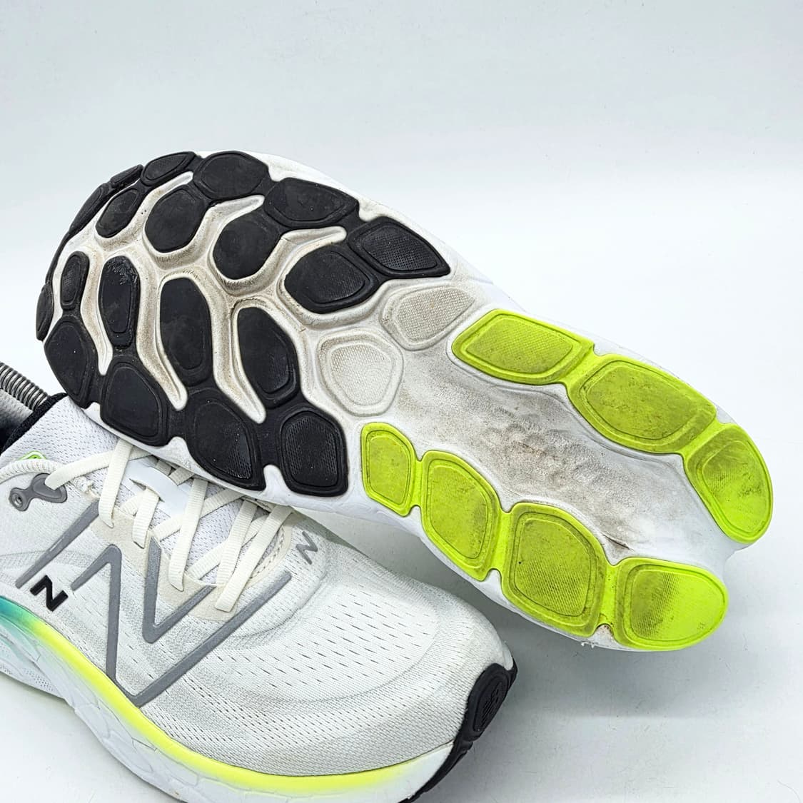 뉴발란스 프레쉬 폼 X 모어 v4 화이트 그린 (280 2E) 상품이미지3