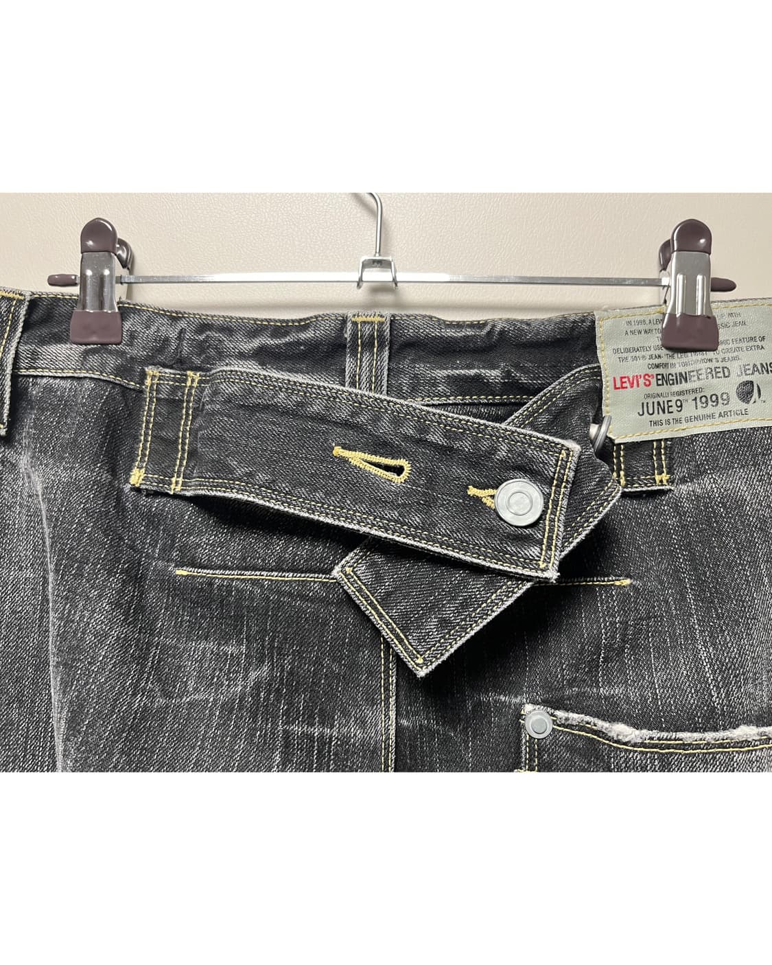 nhogirl 리바이스 엔지니어드 진 신치백 상품이미지3