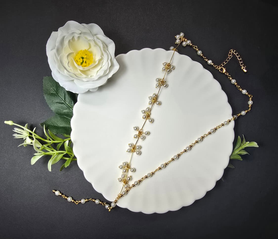 진주포도송이 초커 목걸이 상품이미지1