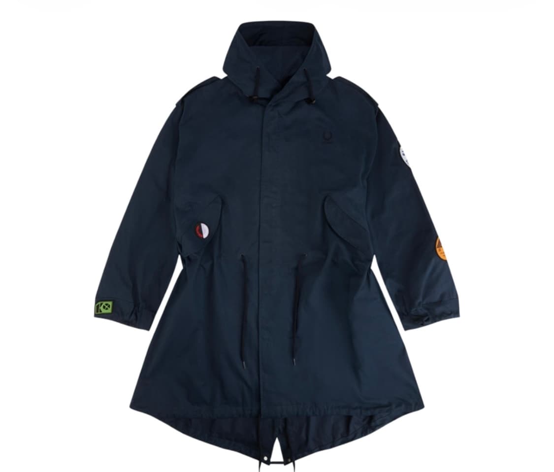 프레드페리 x 라프시몬스 패치드 파카 상품이미지1