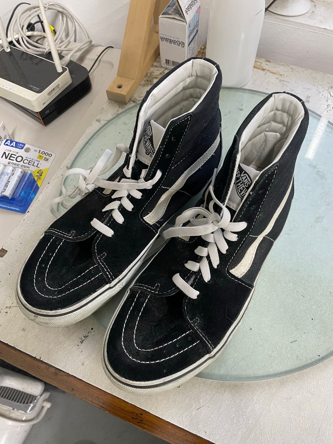 반스 스케이트 하이 280(고무끈 장착) 상품이미지1