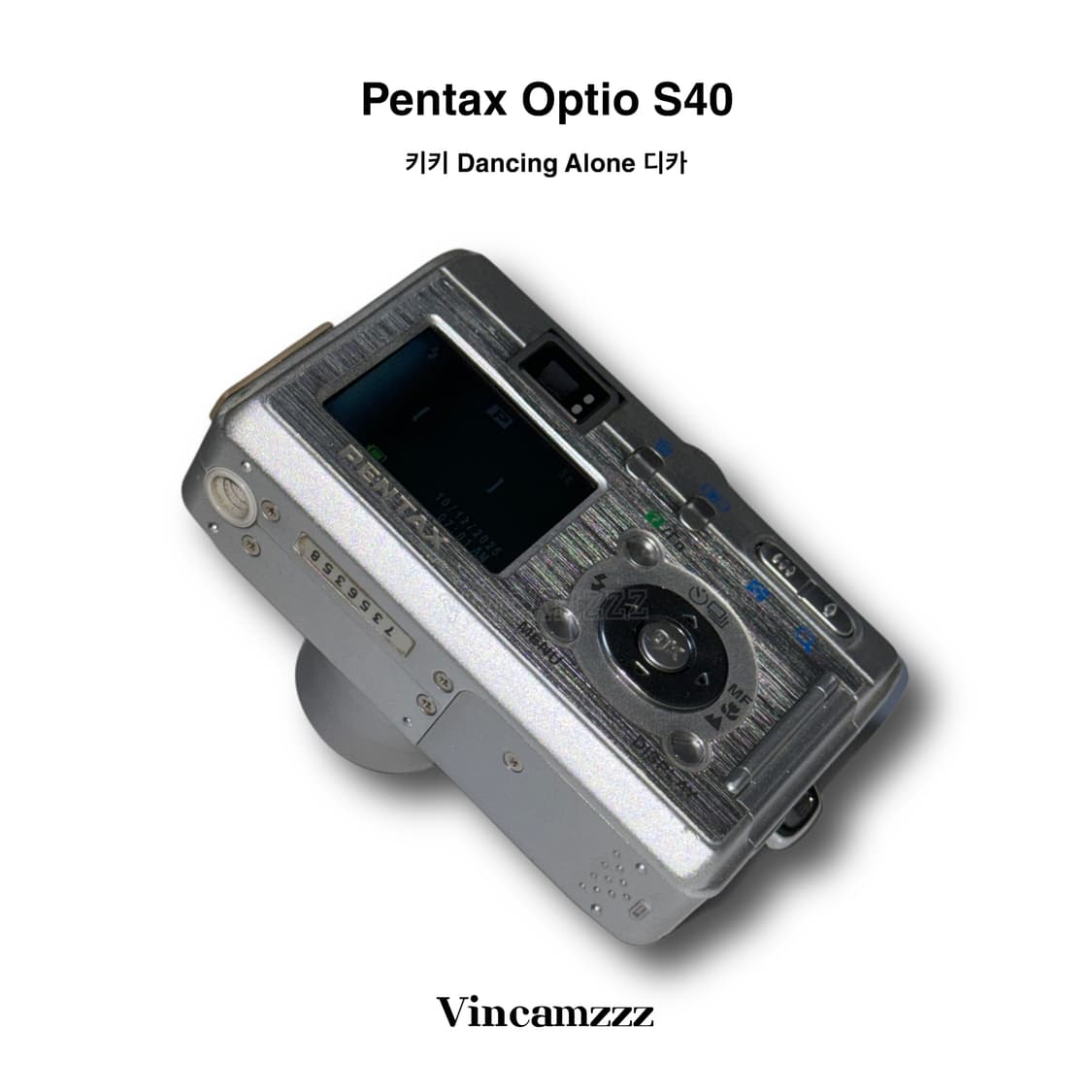 [키키 디카] Pentax 펜탁스 Optio S40 디지털 카메라 상품이미지4