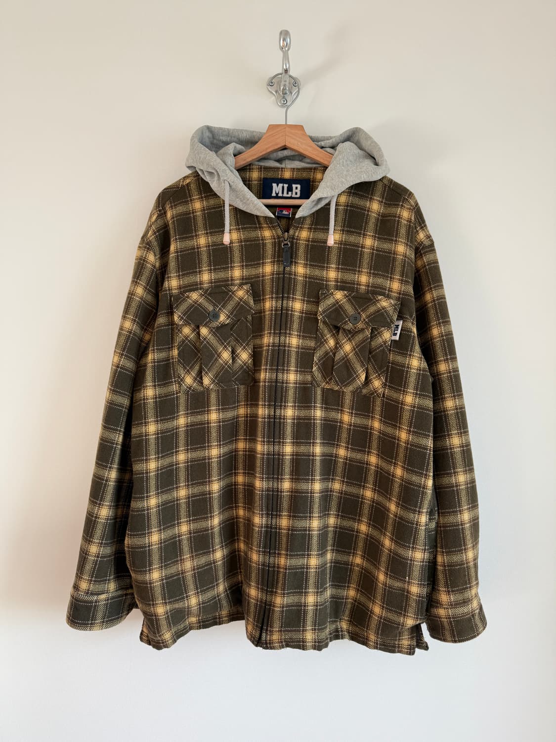 엠엘비(MLB) 셔츠 후드 점퍼 상품이미지1