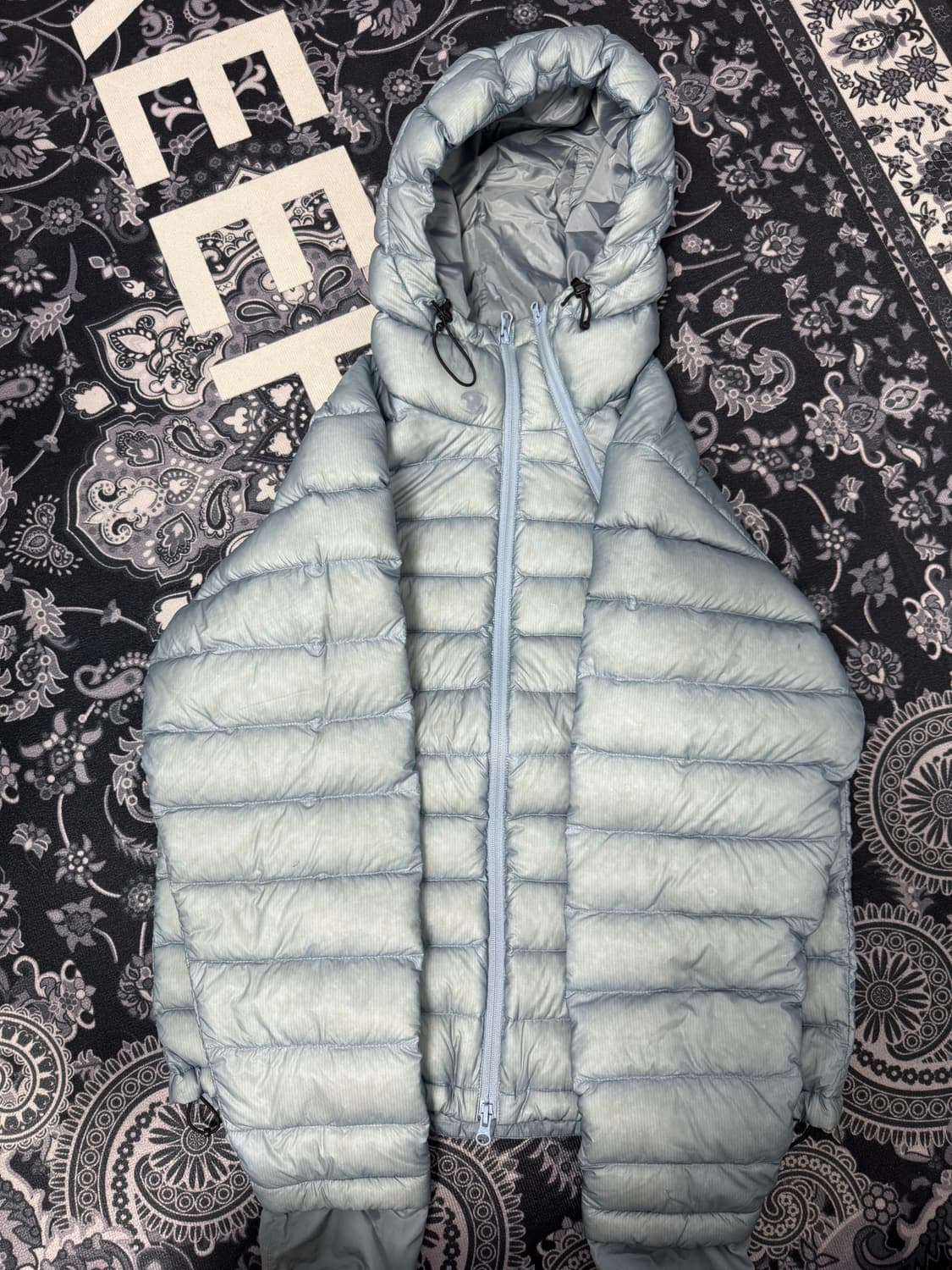 산산기어 서픽스 푸퍼 자켓 스카이 블루 -24FW 상품이미지2