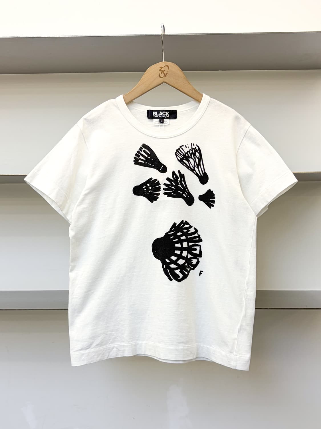 꼼데가르송 Ad.2011 셔틀콕 티셔츠 상품이미지1