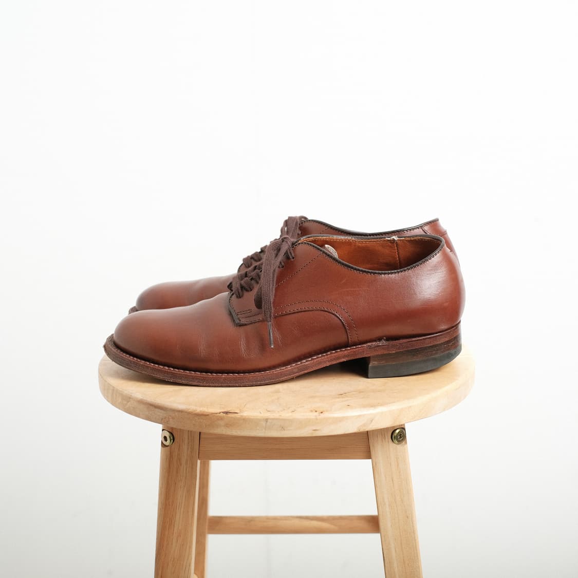 알든 53524 6.5D 먼슨 카프 브라운 밀리터리라스트 더비 상품이미지4